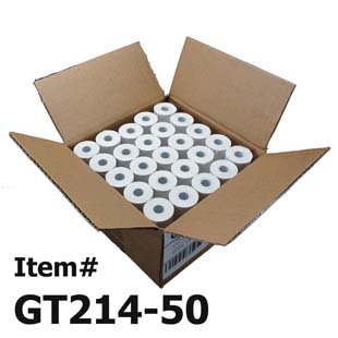 Gorilla Paper 2-1/4 X 50' Thermal Paper Rolls Verifone VX520